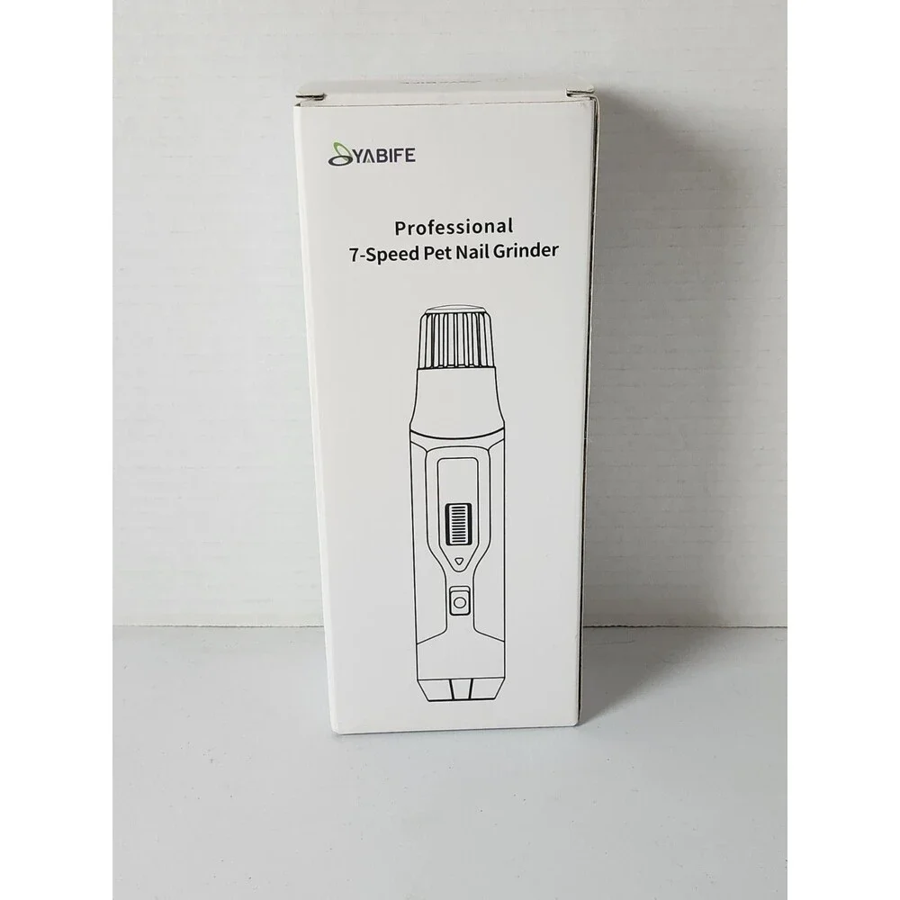 Yabife 7-Speed Pet Nail Grinder Professional